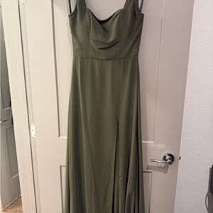 Kennedy Blue Olive Green Dress